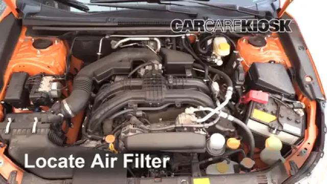 2018 Subaru Crosstrek Premium 2.0L 4 Cyl. Air Filter (Engine) Replace